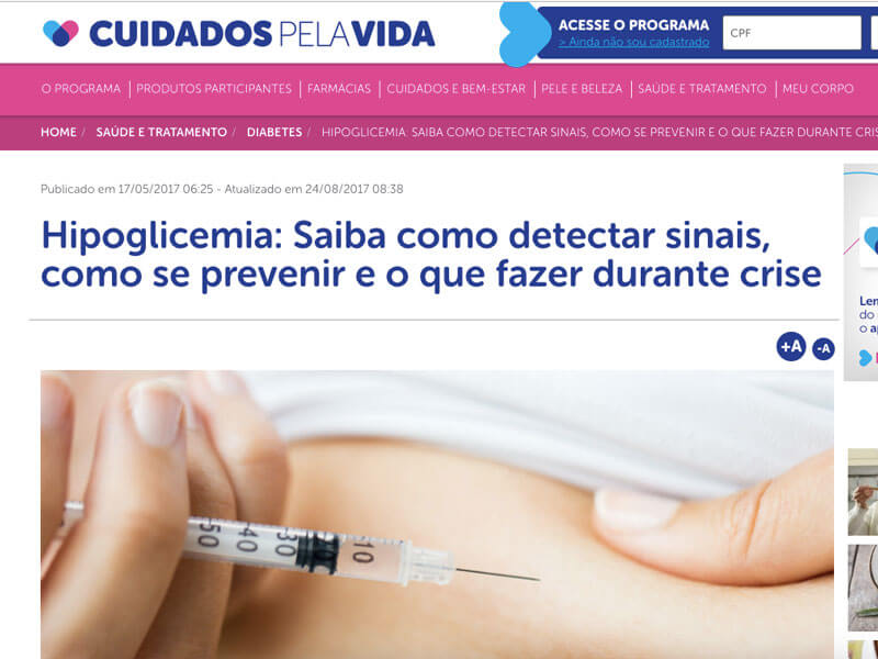 Hipoglicemia Saiba Como Detectar Sinais Como Se Prevenir E O Que